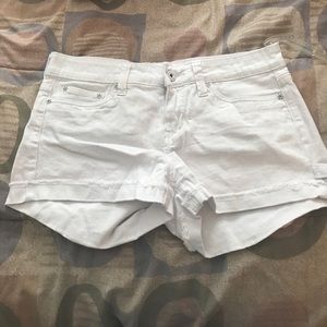 White shorts