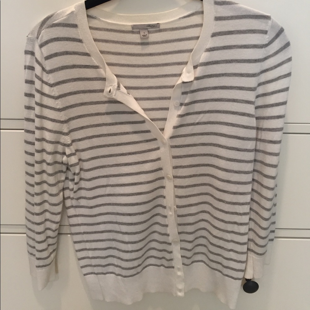 Halogen Stripe Cardigan size Small