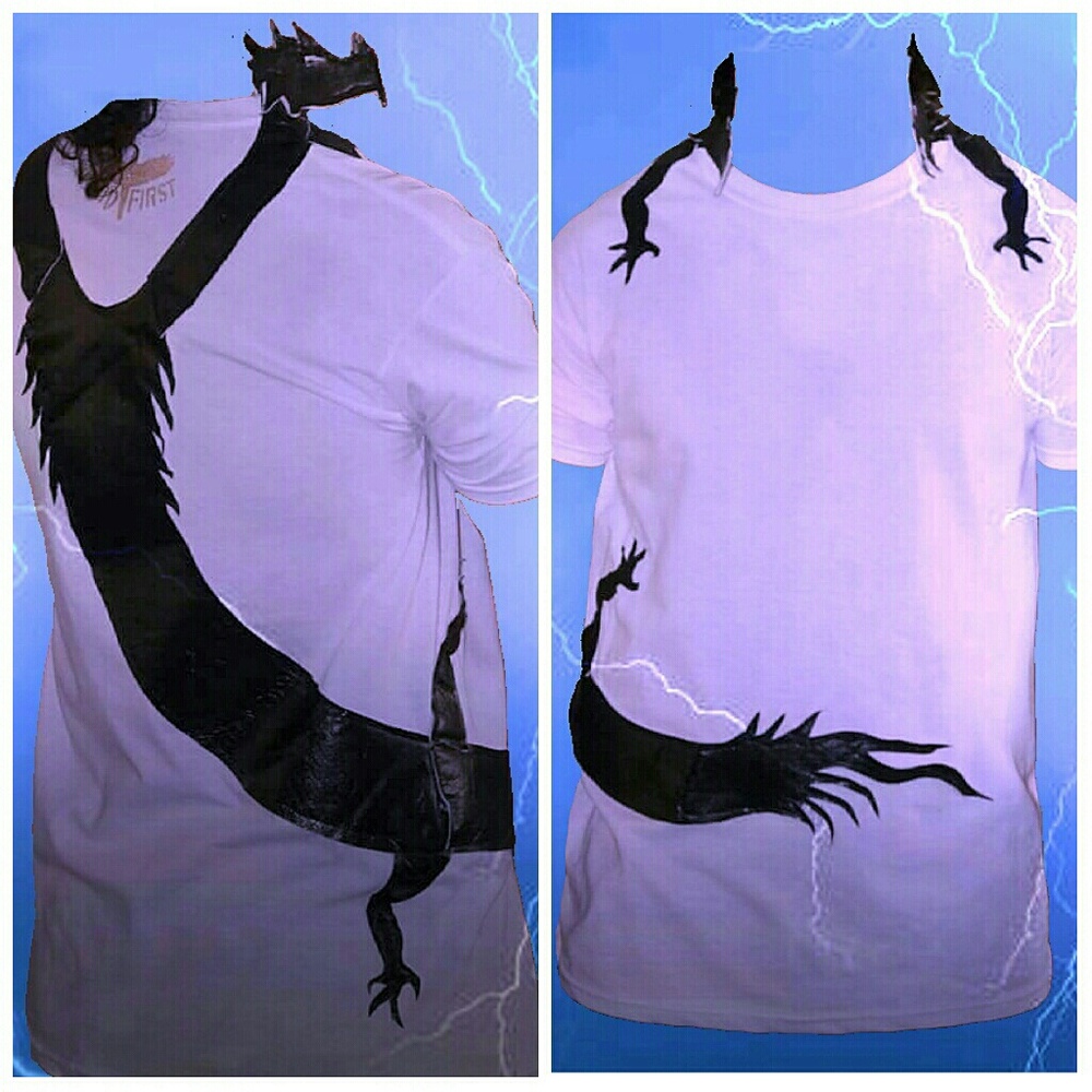 Two Headed Dragon body design for men and women