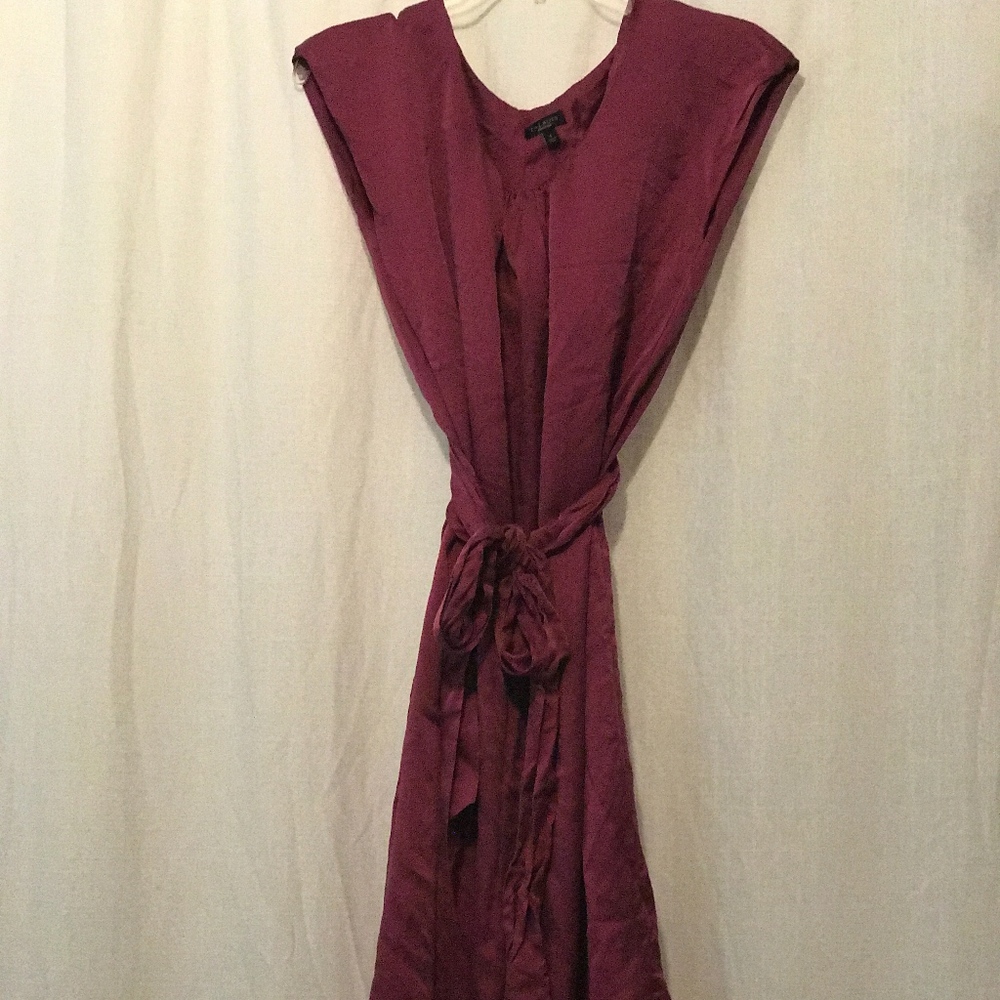 Talbots dark pink dress