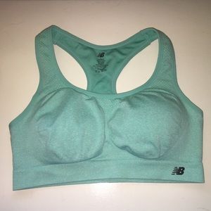 New Balance light blue sports bra!