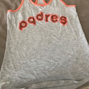 Small Padres tank top