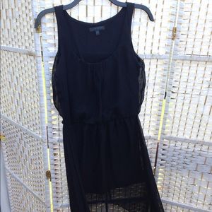 Light & airy sheer black dress
