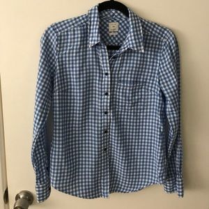 Gap Gingham Flannel Shirt