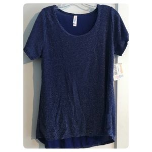 NWT Lularoe Elegant Collection Large Classic Tee L