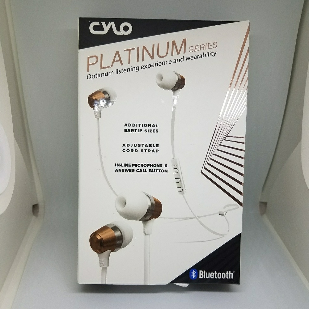 New Cylo Platinum Series Bluetooth Headphones