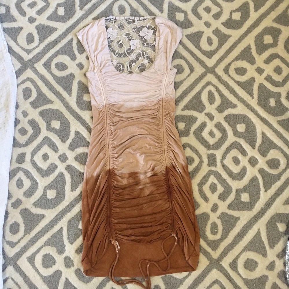Sky mini dress