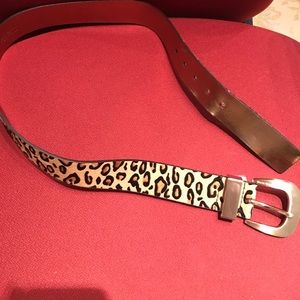 Michael Kors: Leopard Belt
