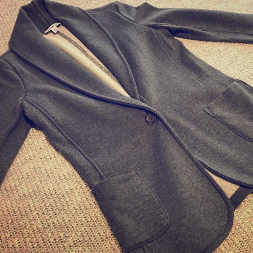 James Perse Shawl-Collar Knit Blazer