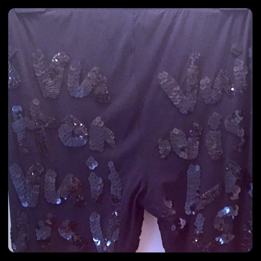 Louis Vuitton Runway Sequins Leggins