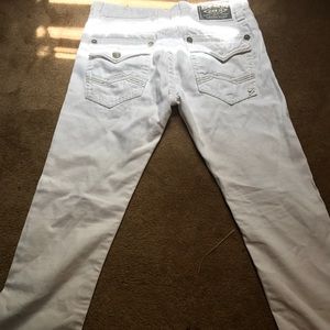 White jeans