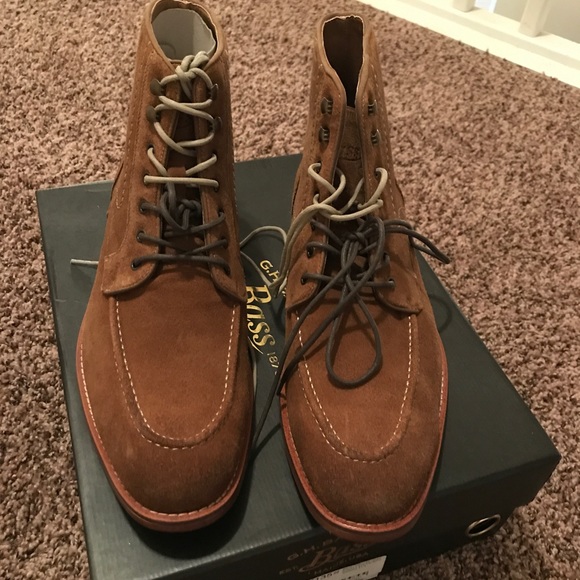 Suede Lace-Up Boot