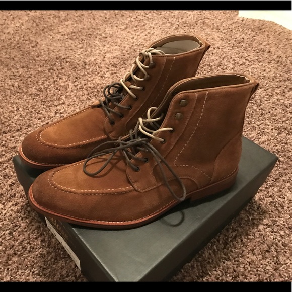 Suede Lace-Up Boot main image 4