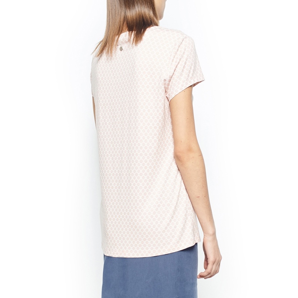 CAMEL & BEIGE PRINTED BLOUSE Plus - Picture 3 of 4