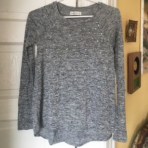 Decorated Long Sleeve Shirt