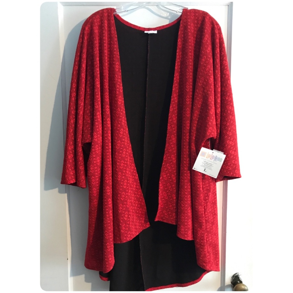 NWT Lularoe Lindsay kimono Large, L