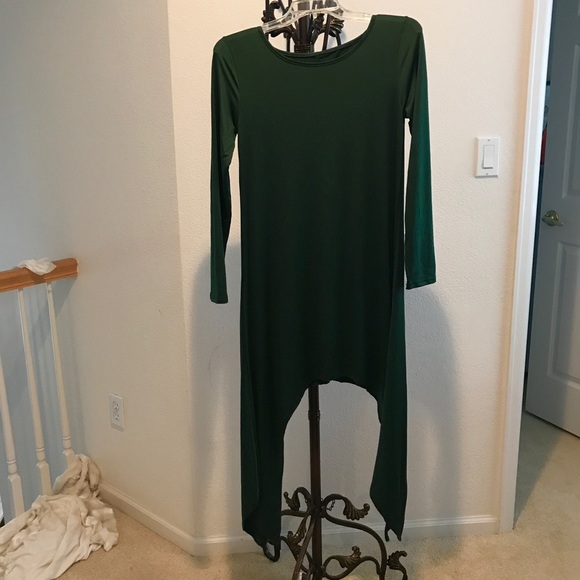 (Last One) Green Midi dress - Picture 4 of 4