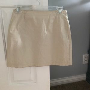 Beige skirt