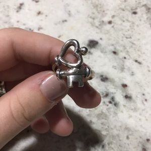 James Avery Key To My Heart ring