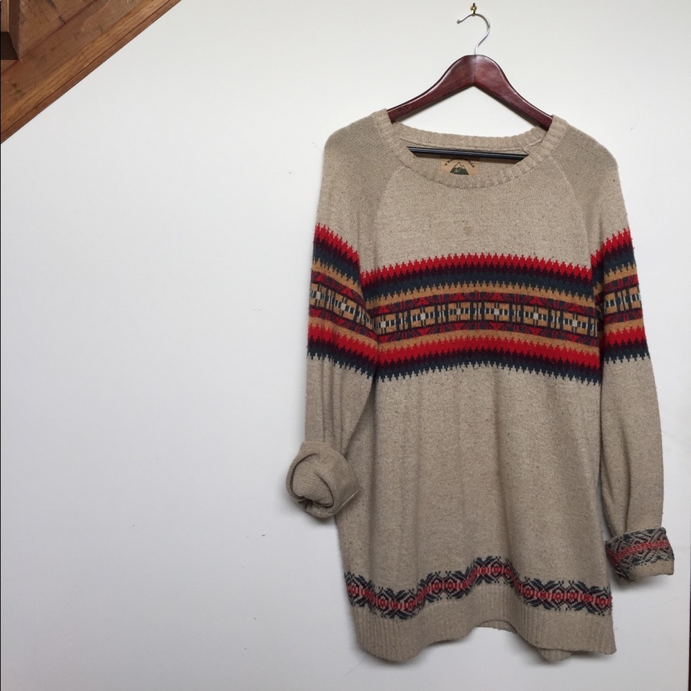 Urban Outfitters Oversized Fairisle Sweater