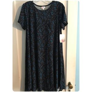 NWT Lularoe M Carly Dress, medium, knee length