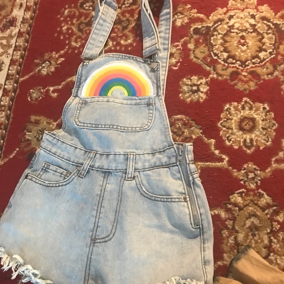 Unif rainbow overalls - Picture 2 of 3