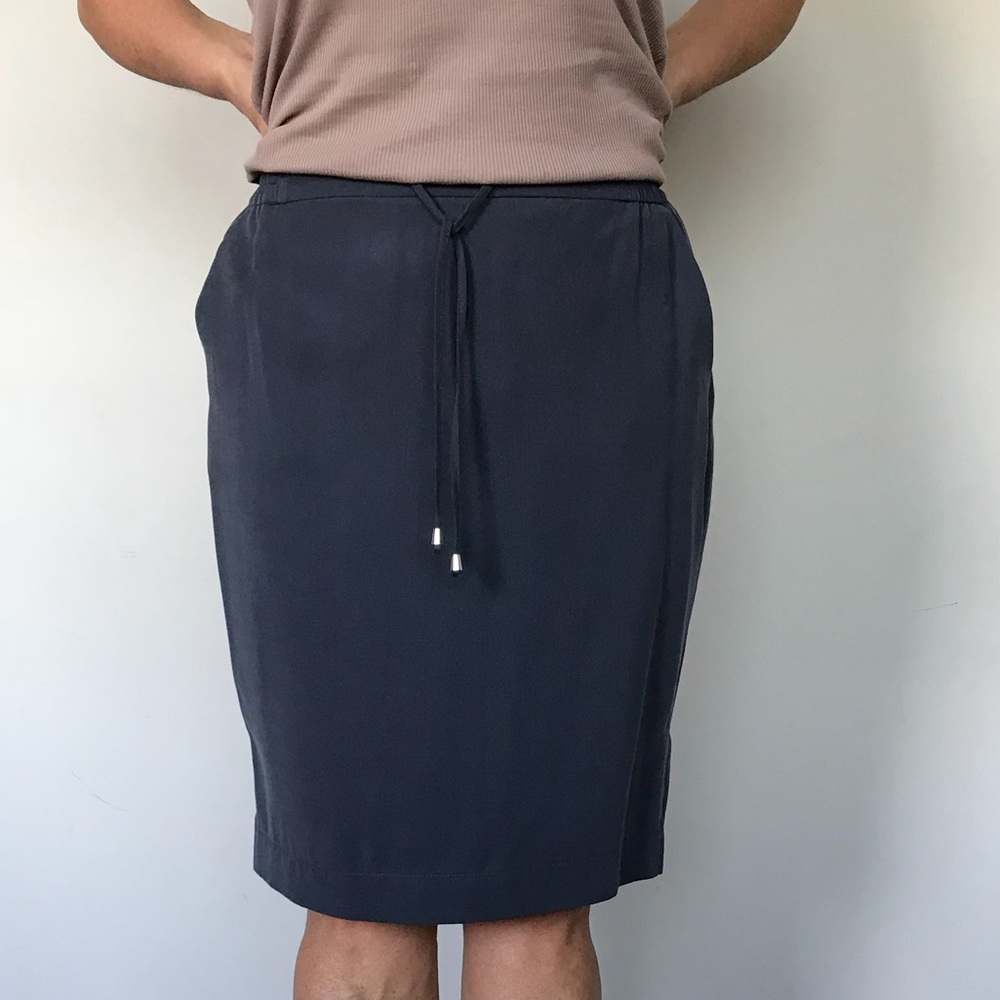 Casual Blue Skirt Samoon by Gerry Weber Plus Size