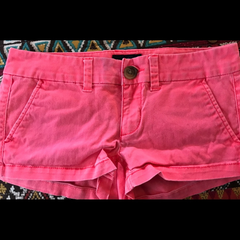 American Eagle Hot Pink Shorts