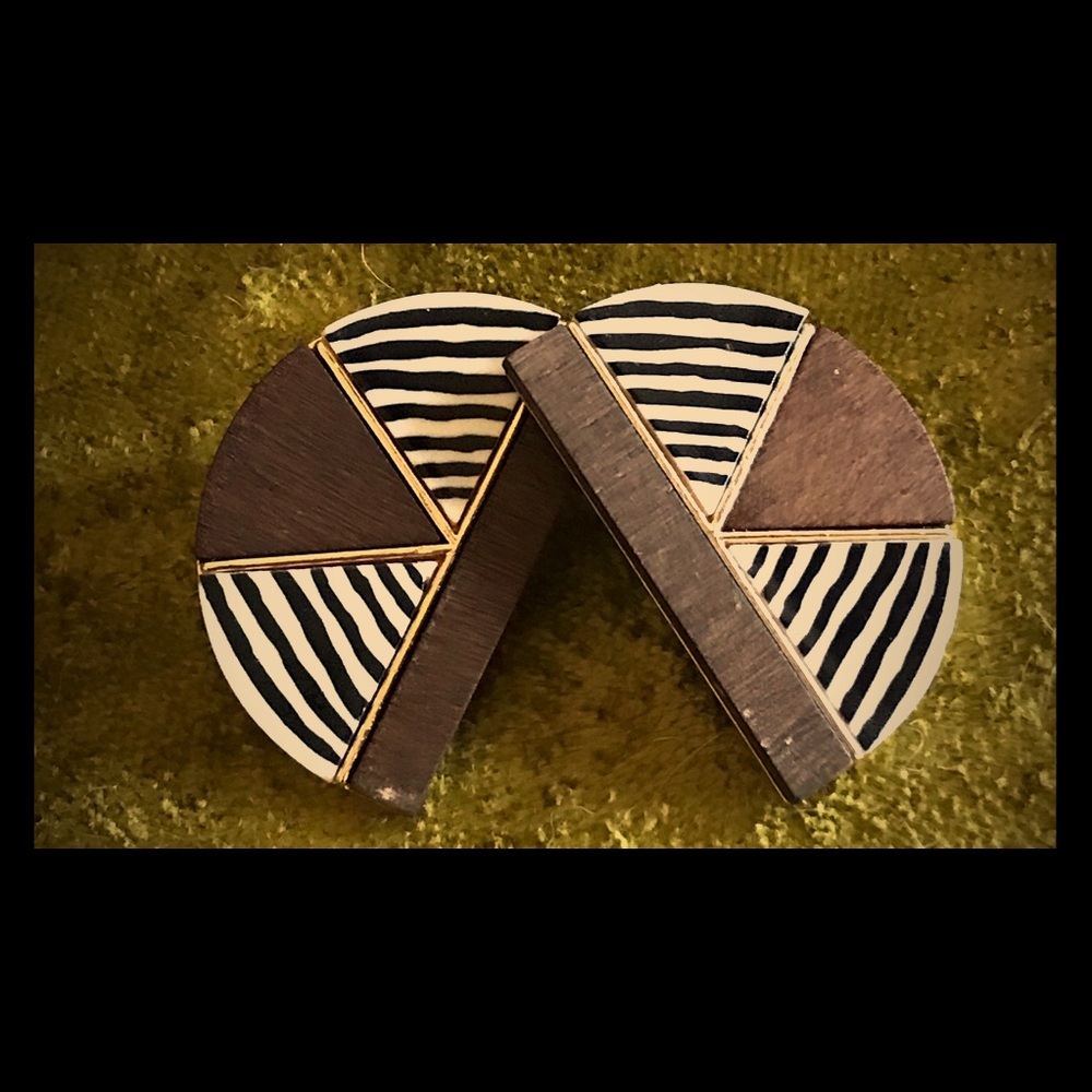 Zara African inspired earrings