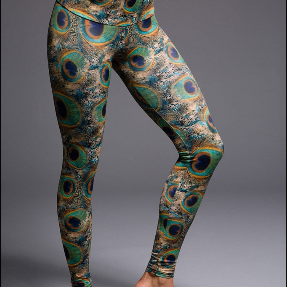 Onzie High Rise Long Legging Peacock XS
