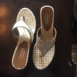 Coach Wedge Sandals