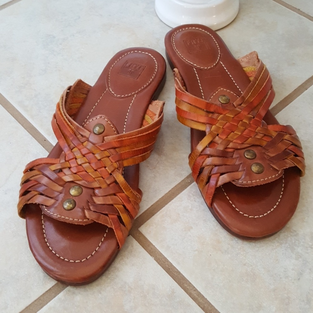 NWOB Frye Jacey Huarache Slide!