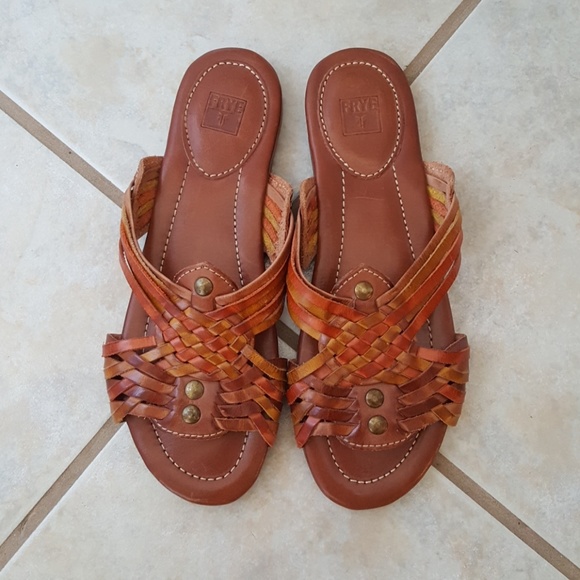 NWOB Frye Jacey Huarache Slide! - Picture 3 of 6