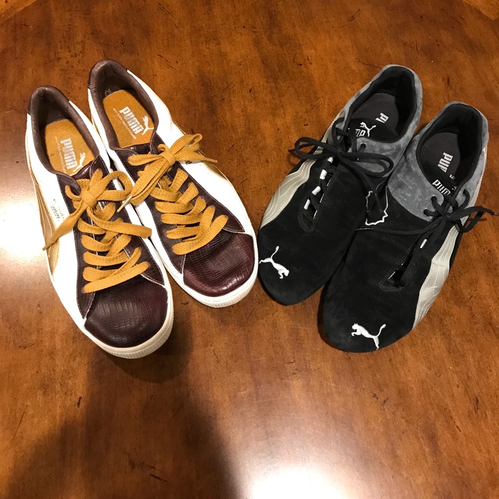 2 pairs of Puma Sneakers