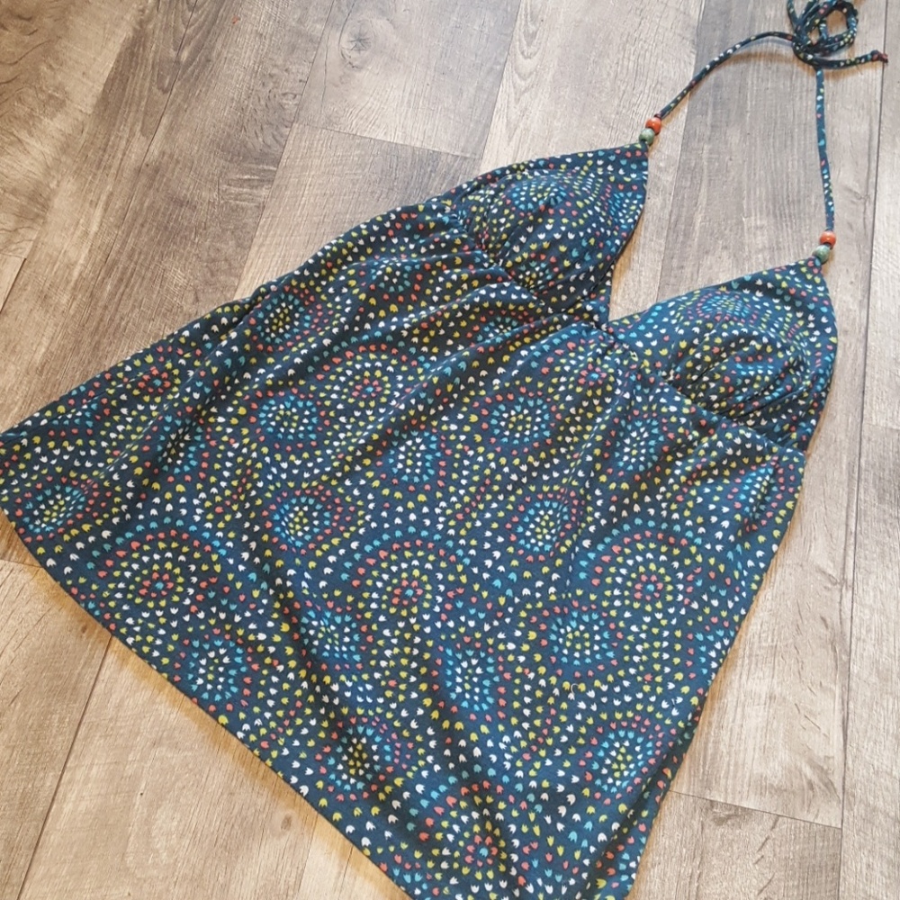 Summery halter top junior size medium