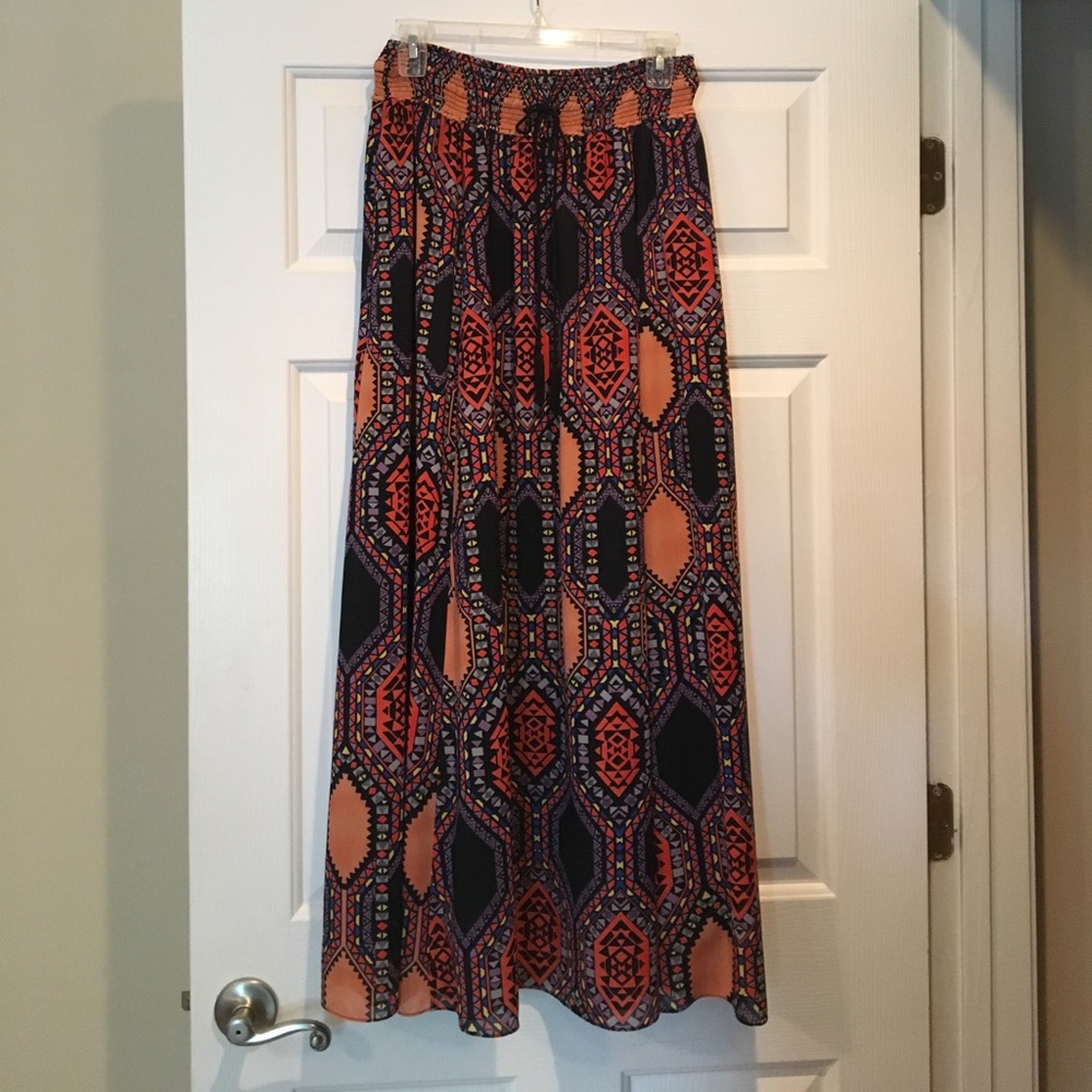 Anthropologie maxi skirt
