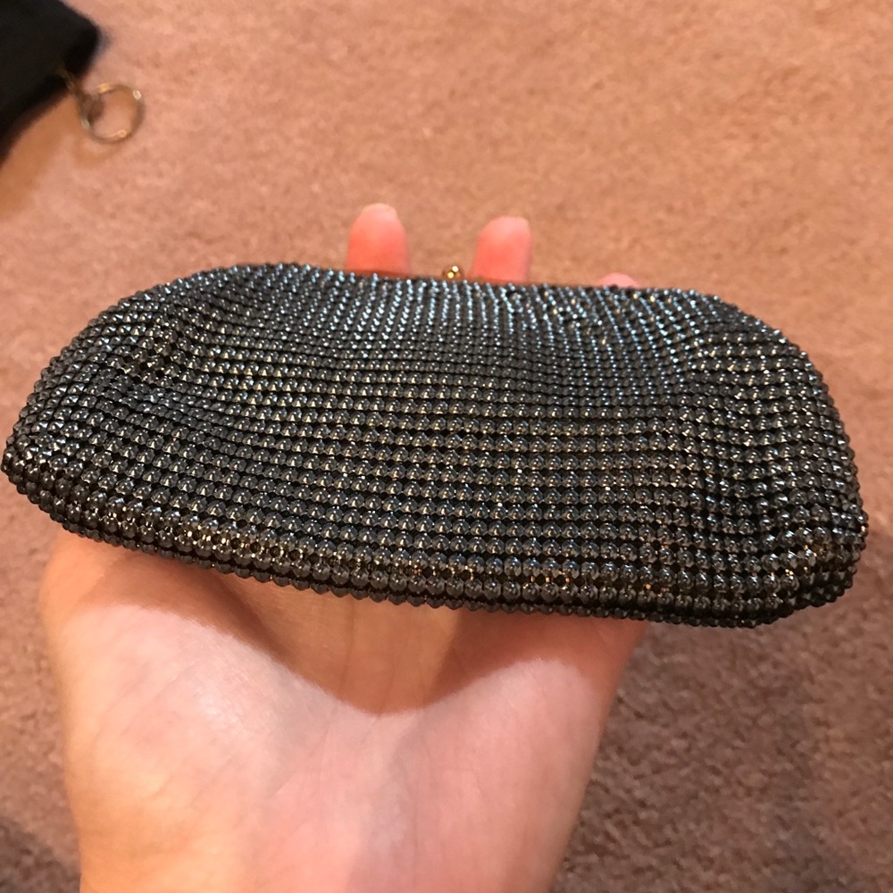 Rare Whiting And Davis Mesh Pouch With Key Pull - image 6