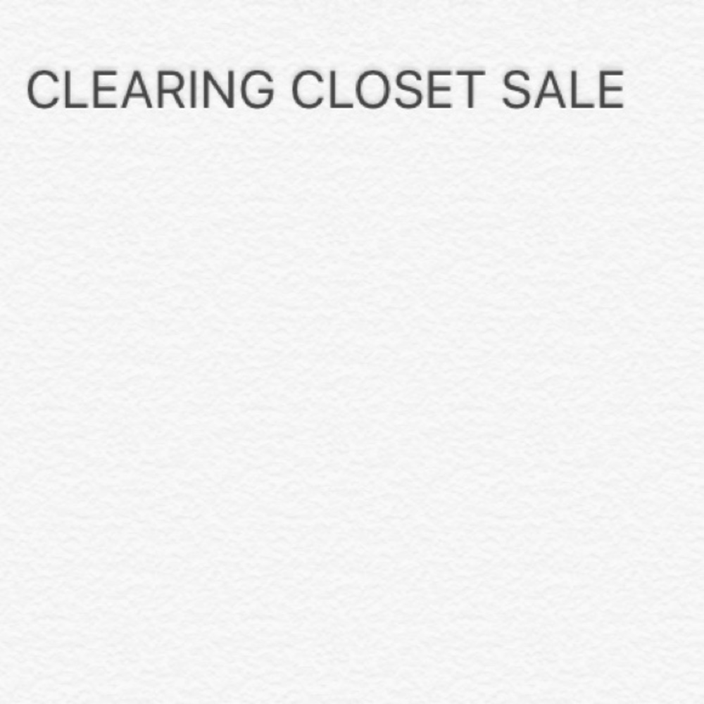 MAJOR SALE GETTING RID OF EVERYTHING TOMORROW