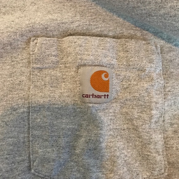 Like New Men's Long Sleeve Carhartt Tee Large - Picture 3 of 4