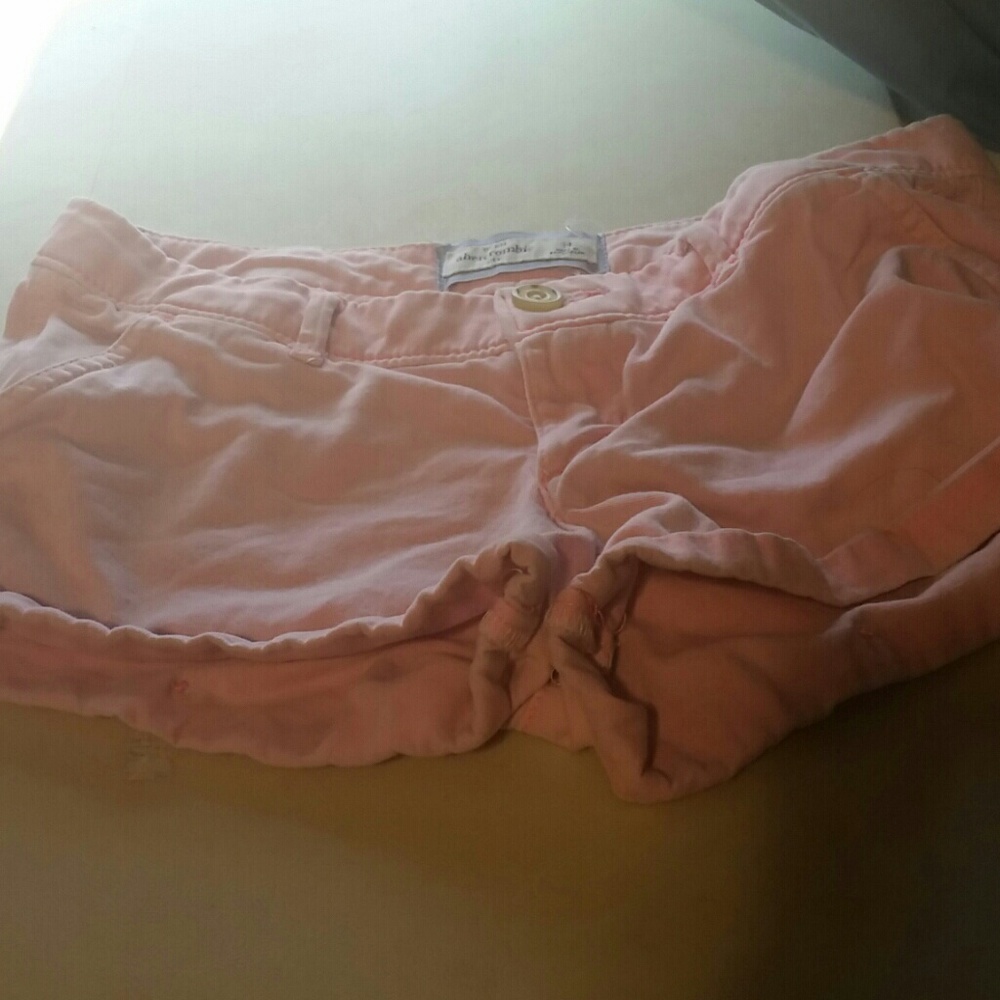 Pink shorts Abercrombie kids