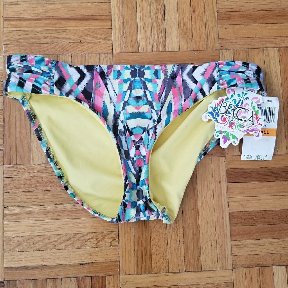NWT BECCA BIKINI BOTTOM