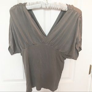 White House Black Market 100% Silk Top EUC