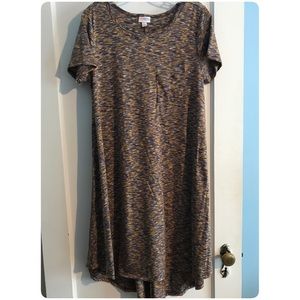 Lularoe Carly Dress, small, EUC, S, Knee length