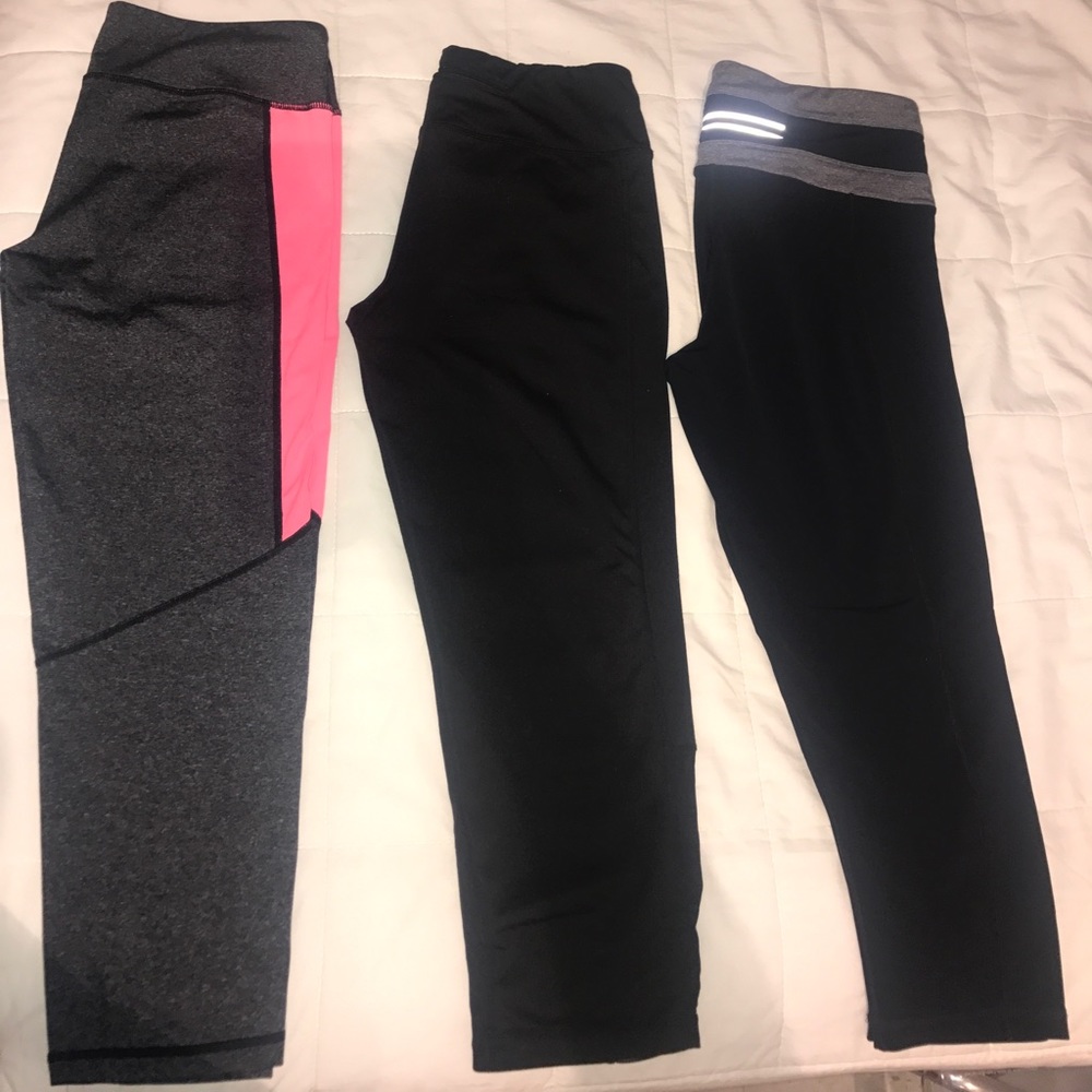 Selling 3 Cropped Workout Leggings (Bundle of 3)