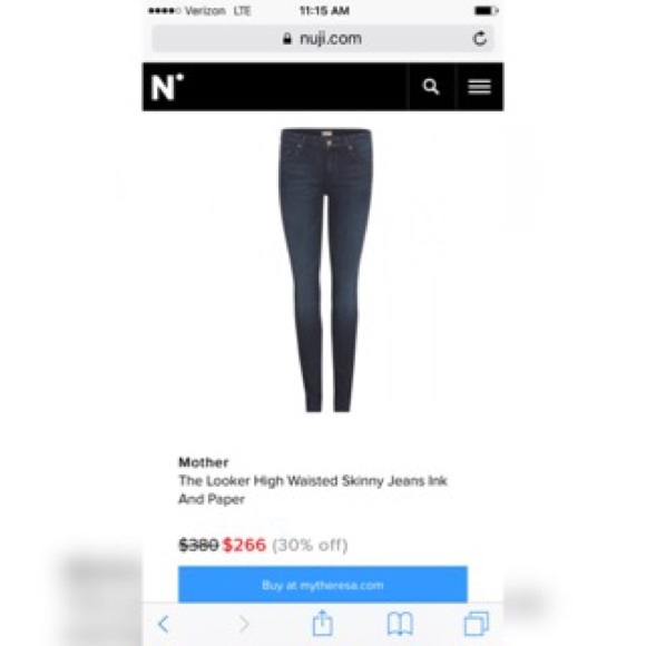 Mother "the looker" jeans. Size 27 - Picture 1 of 6