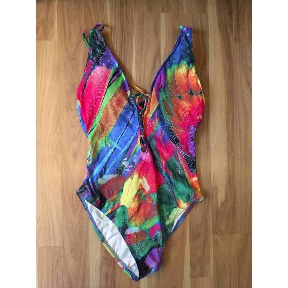 One piece bathing suit