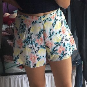 Floral shorts
