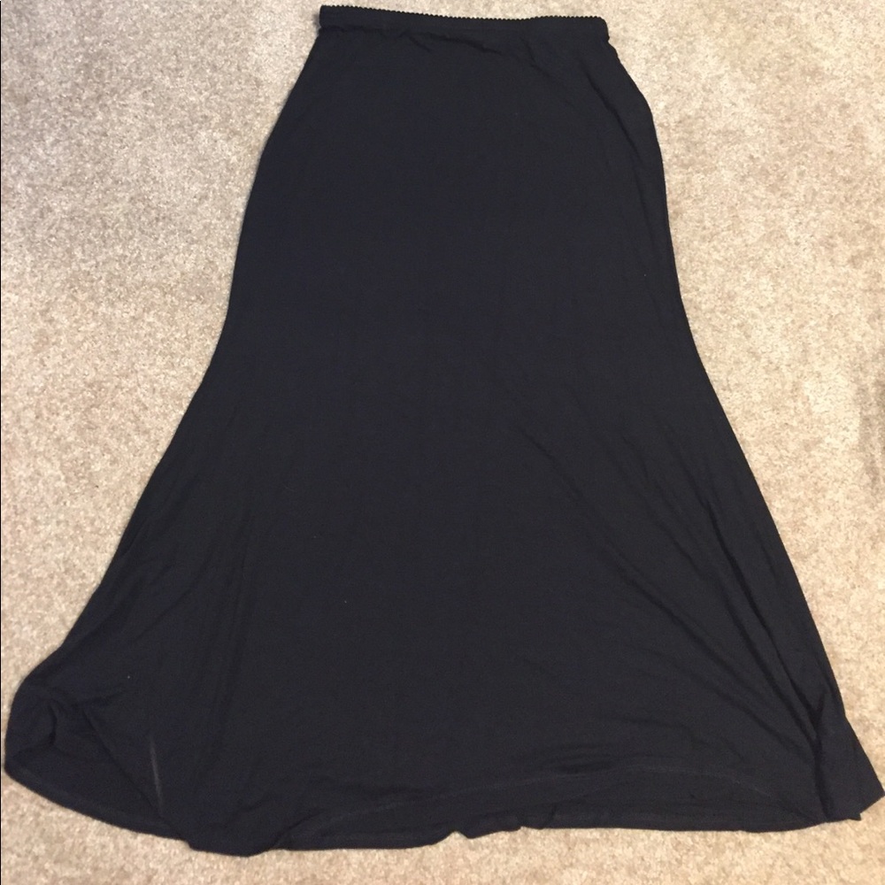 j. jill black maxi skirt