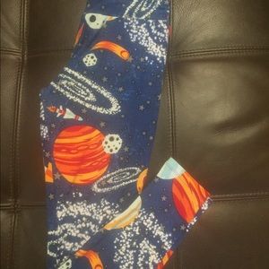 Lularoe OS planet, solar system, space leggings