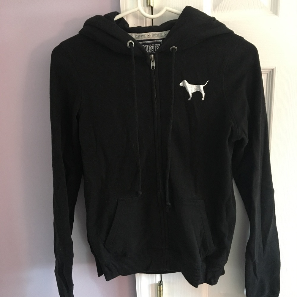 Black Victoria's Secret Pink sweatshirt